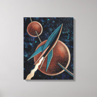 Rocket #123 canvas print
