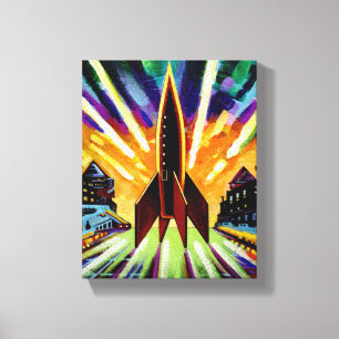 Rocket #25 canvas print