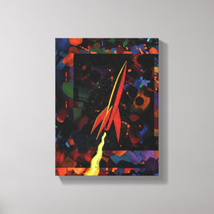 Rocket #52 canvas print