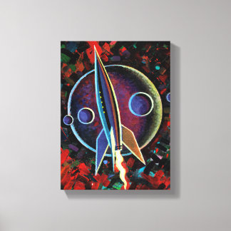 Rocket #54 canvas print