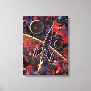Rocket #55 canvas print