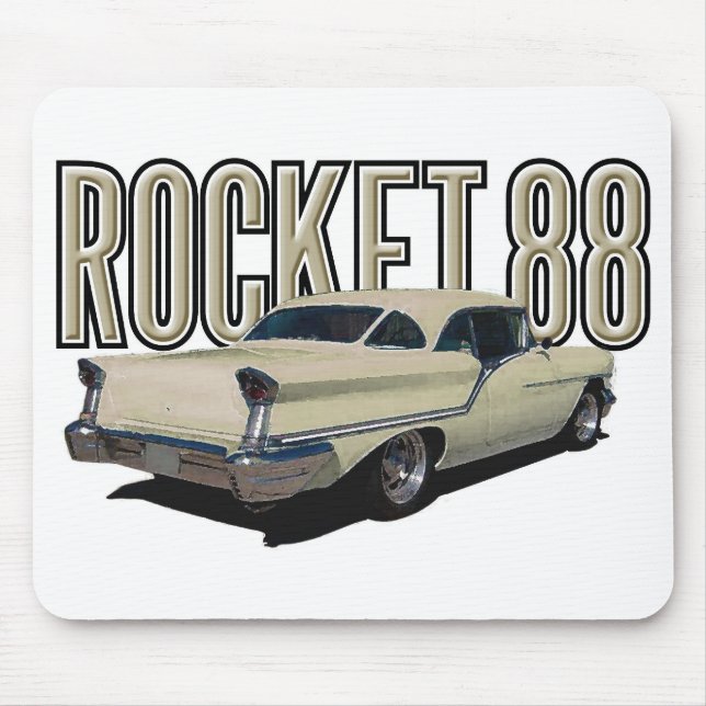 Rocket 88 mouse pad (Front)