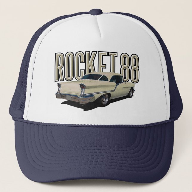 Rocket 88 trucker hat (Front)