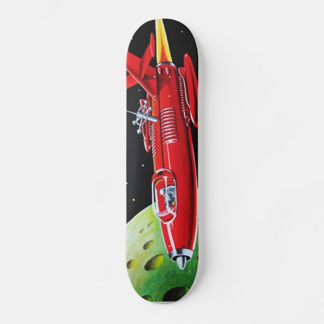 rocket art skateboard (Front)