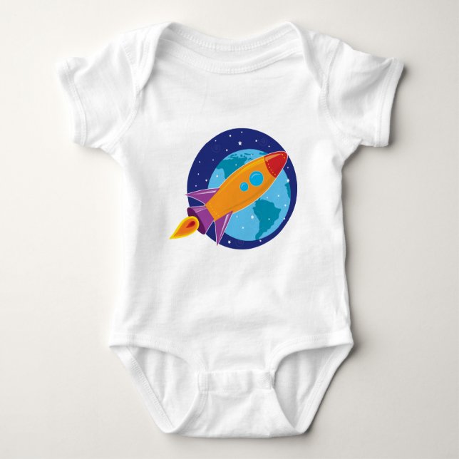 Rocket Baby Bodysuit (Front)