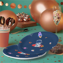 Rocket Balloons - Space Themed Birthday Party