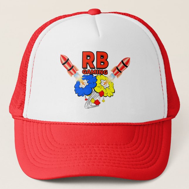 Rocket Blast Gaming Hat Logo 02 (Front)