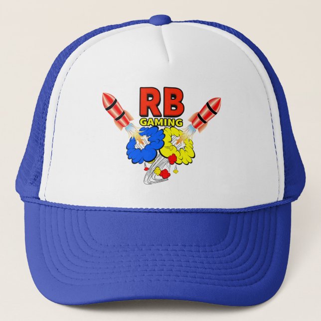 Rocket Blast Gaming Hat Logo 03 (Front)