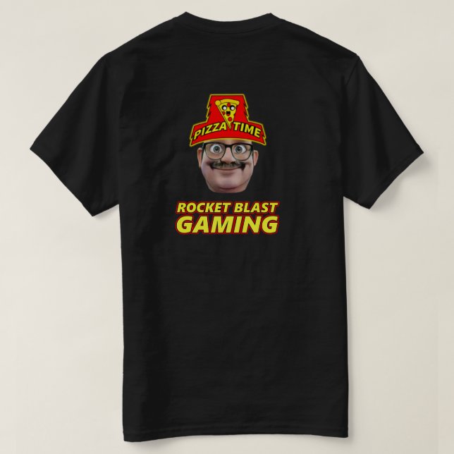 Rocket Blast Gaming Shirt (Design Back)