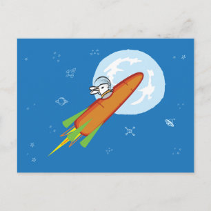 ROCKET BUN POSTCARD