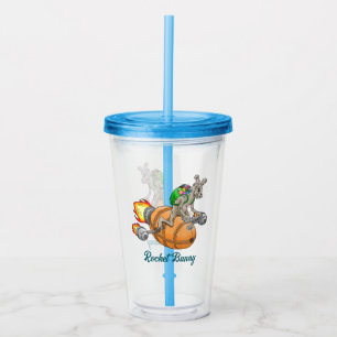 Rocket Bunny Acrylic Tumbler