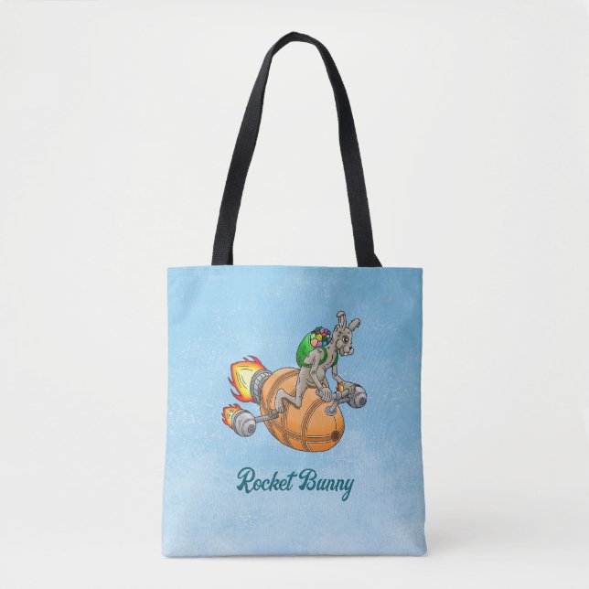 Rocket Bunny Tote Bag (Front)