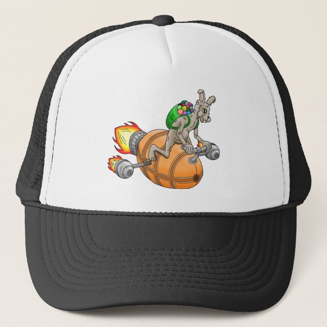 Rocket Bunny Trucker Hat (Front)