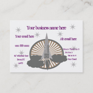 rocket business card