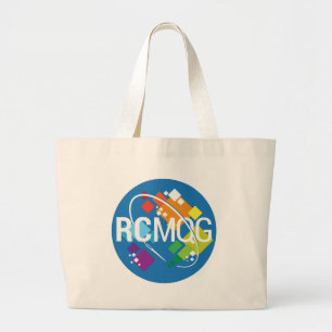 Rocket City Modern Quilt Guild Logo Large Tote Bag