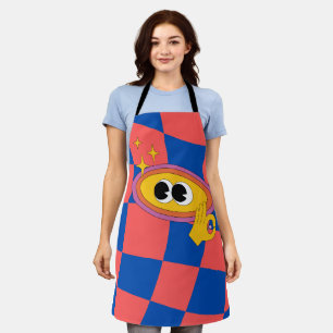 Rocket Egg Kitchen Apron