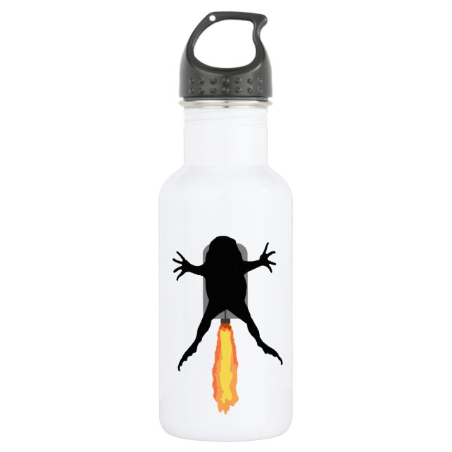 Rocket Frog 532 Ml Water Bottle (Front)