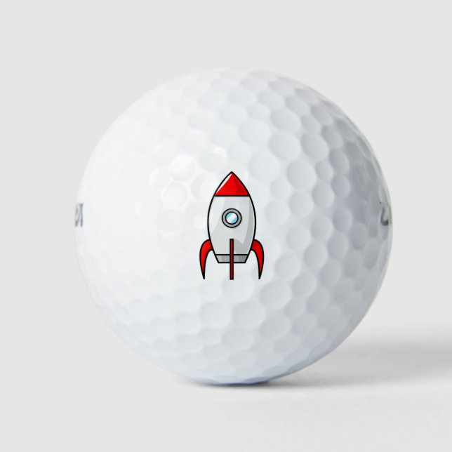 Rocket 🚀 golf balls (Front)