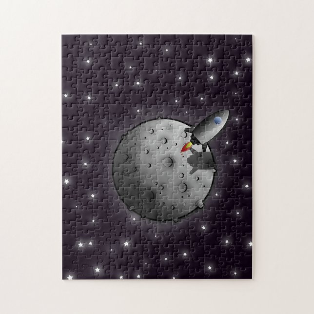 Rocket Jigsaw Puzzle (Vertical)