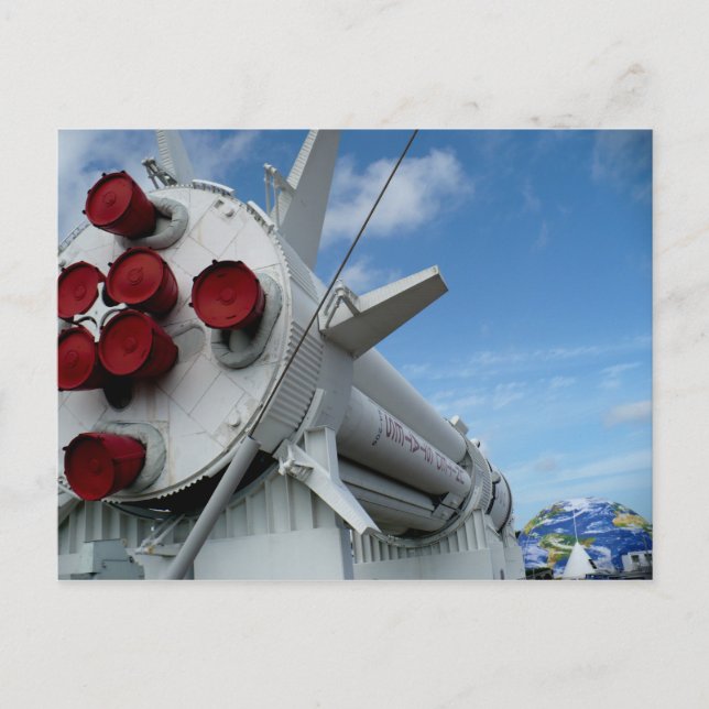 Rocket, Kennedy Space Centre, Florida Postcard (Front)