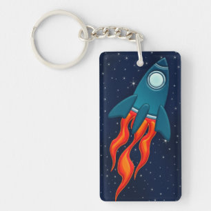 Rocket key ring