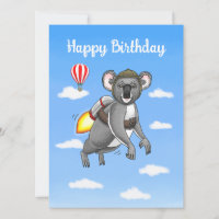 Rocket Koala Birthday