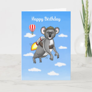 Rocket Koala Card