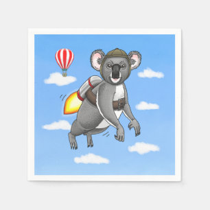 Rocket Koala Napkin