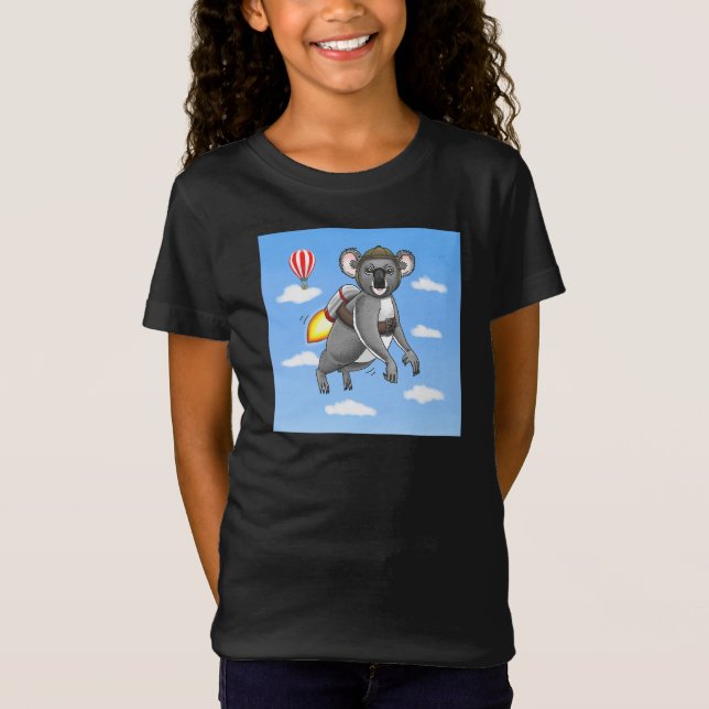 Rocket Koala T-Shirt (Front)