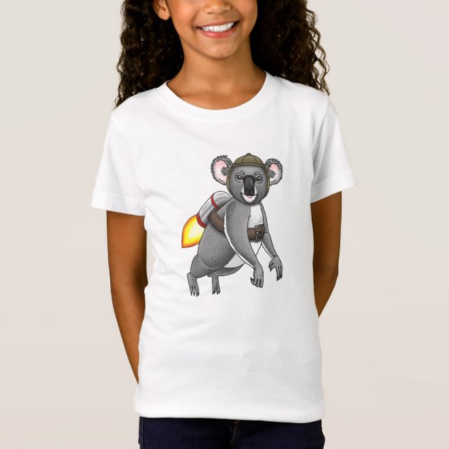 Rocket Koala T-Shirt (Front)