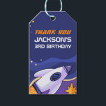 Rocket Launch Outer Space Kids Birthday Party Gift Tags<br><div class="desc">Cute and colourful design for kids,  boys and girls who love outer space,  astronaut,  rocket ship,  planets and stars. Perfect party favour for kids birthday,  baby shower and other occasions with space theme. Personalised the wording to match your celebration.</div>