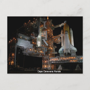 Rocket Launchpad Florida USA Postcard
