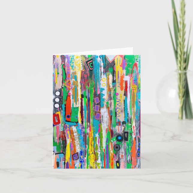 Rocket Man Blank Note Card (Front)