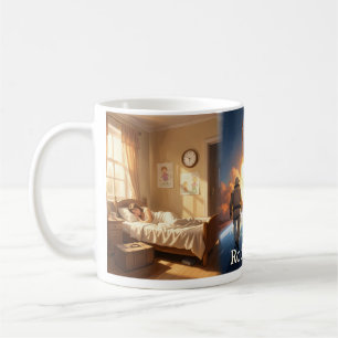 Rocket Man Childhood Space Adventure Mug