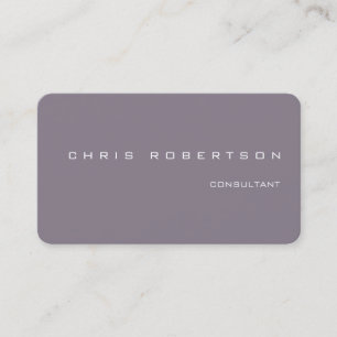 Rocket Metallic Grey Charming Business Card