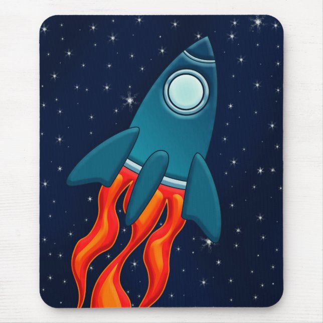 Rocket Mouse Pad (Front)