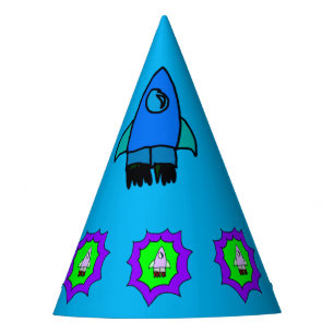 Rocket! Party Hat