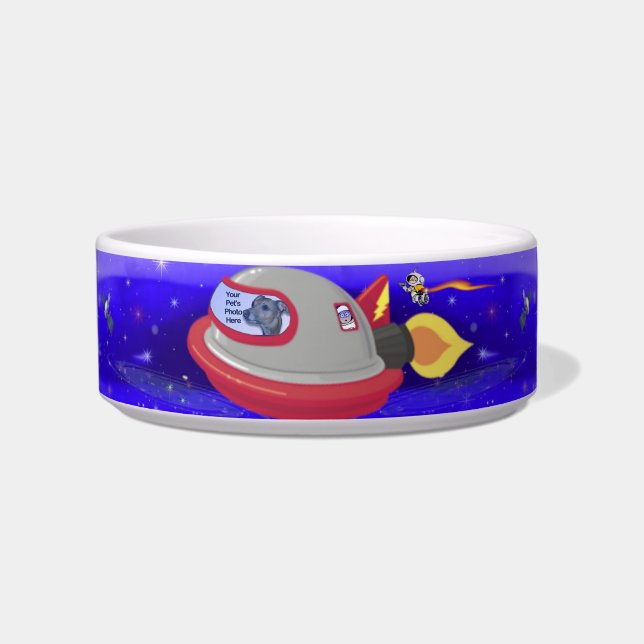 Rocket Pet Bowl (Front)