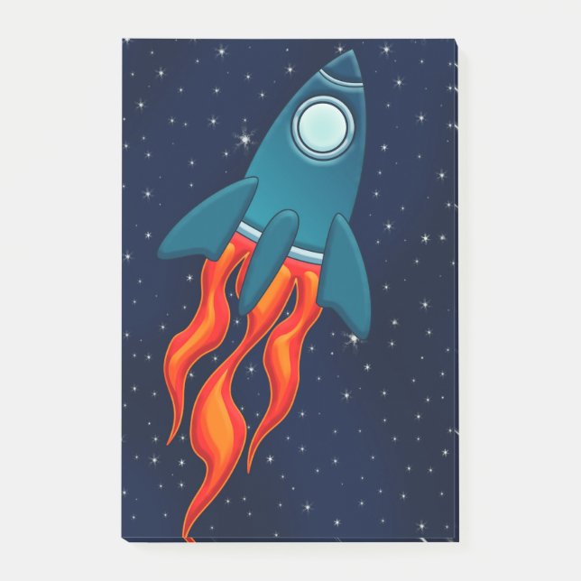 Rocket   post-it notes (Front)
