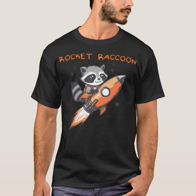 Rocket Racoon T-Shirt (Front)