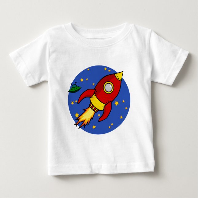 Rocket red yellow Infant T-Shirt (Front)