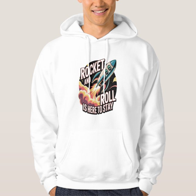 Rocket Roll  Hoodie (Front)