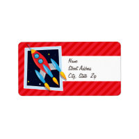 Rocket; Scarlet Red Stripes