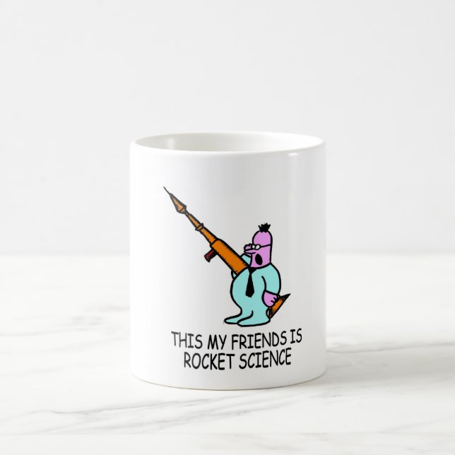 ROCKET SCIENCE 01 COFFEE MUG (Center)