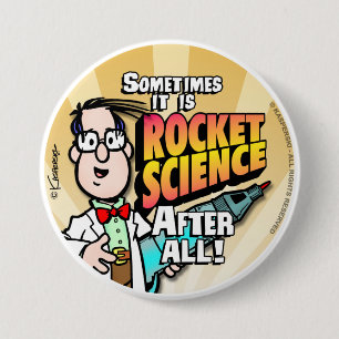 Rocket Science 7.5 Cm Round Badge