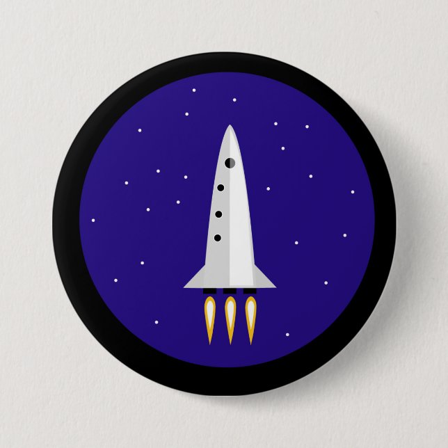 Rocket Science 7.5 Cm Round Badge (Front)