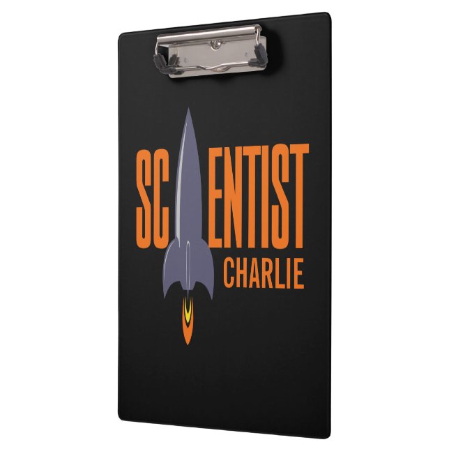 Rocket Scientist custom name clipboard (Left)