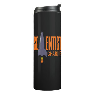 Rocket Scientist custom name tumbler