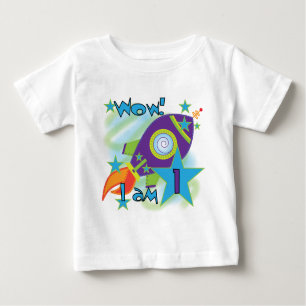 Rocket Ship 1st Birthday Tshirts and Gifts