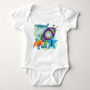 Rocket Ship 1st Birthday Tshirts and Gifts